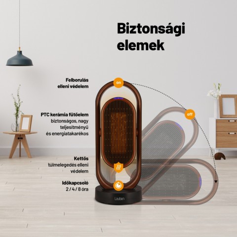 Lauben Smart Fan Heater 2in1 1800BB hősögárzó/ventilátor Lauben Smart Fan Heater 2in1 1800BB hősögárzó/ventilátor